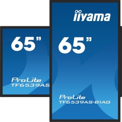 IIYAMA 163,9cm(64,5) TF6539AS-B1AG 16:9 M-Touch 2xHDMI+DP...