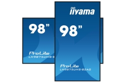 IIYAMA 247.7cm(97,5) LH9875UHS-B2AG 16:9 3xHDMI+DP+DVI 4K (Speditionsversand)