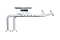 OPLITE Schalthebel- & Handbremshalter R8 white retail