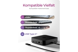 Dockingstation IcyBox USB-C -> USB3.2/HDMI/3,5/LAN/