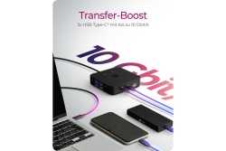 Dockingstation IcyBox USB-C -> USB3.2/HDMI/3,5/LAN/