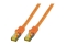 EFB RJ45 Patchkabel S/FTP Cat.6A LSZH Cat.7 Rohk. 1.50m oran