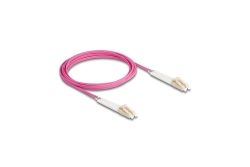 DELOCK LWL Kabel LC Duplex zu LC Duplex Multimode OM4 3 m