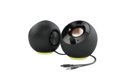 Creative Lautsprecher Pebble SE RGB Stereo, schwarz