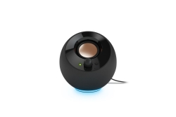Creative Lautsprecher Pebble SE RGB Stereo, schwarz