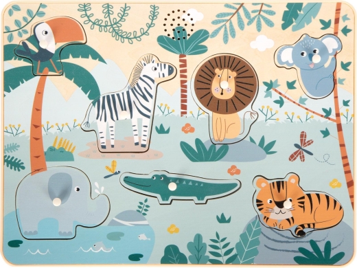 Setzpuzzle Tierlaute „Safari“