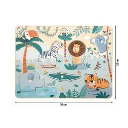 Setzpuzzle Tierlaute „Safari“