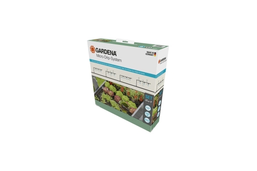 Gardena MDS Tropfbewässerung Set Hochbeet/Beet 35 Pflanzen