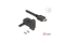 DELOCK HDMI Einbaubuchse 45° gewinkelt/HDMI St 30cm 8K 60Hz