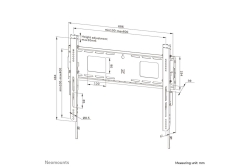 Neomounts WAH 42-86 1TFT schwarz Max.125KG