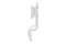 OPLITE Monitor Stand GTR S3/S8 (Single Monitor) white retail