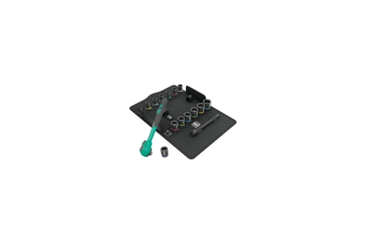 Wera 8100 SB 12 Zyklop Comfort Knarrensatz, 3/8, metrisch