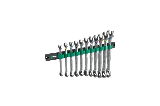 Wera 9630 Magnetleiste 6000 Joker 1 Maul-Ringratschen-Satz