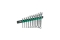 Wera 9640 Magnetleiste 6003 Joker 1 Ringmaulschlüssel-Satz