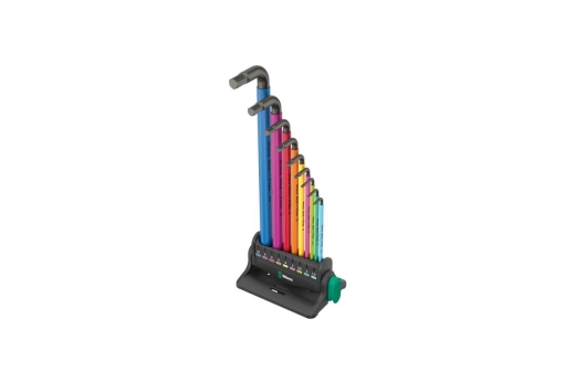 Wera 950/9 Hex-Plus Multicolour 3 Winkelschlüsselsatz metri