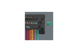 Wera 950/9 Hex-Plus Multicolour 3 Winkelschlüsselsatz metri