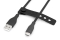 DIGITUS USB 2.0 Kabel Typ C -A Silikon St/St 0,5m schwarz
