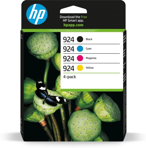 HP 924 Schwarz+dreifarbig Tintenpatrone