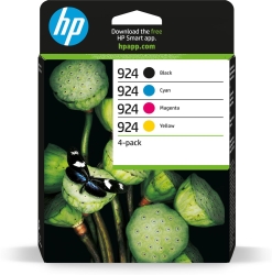 HP 924 Schwarz+dreifarbig Tintenpatrone