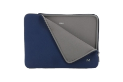 Mobilis Skin Sleeve 14-16 - Navy Blue and Grey