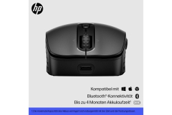 HP Maus 695 Maus 7 Tasten kabellos Qi-Charging Schwarz