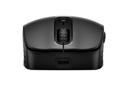HP Maus 695 Maus 7 Tasten kabellos Qi-Charging Schwarz