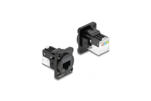 DELOCK D-Typ Modul RJ45 Cat.6A Buchse zu LSA