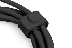 DIGITUS USB 2.0 kabel Typ C -A Silikon St/St 2m schwarz