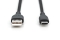 DIGITUS USB 2.0 kabel Typ C -A Silikon St/St 2m schwarz