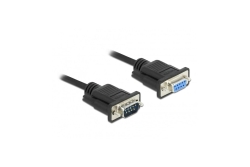 DELOCK Kabel Seriell D-Sub9 3m St/Bu mit schmalem...