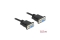 DELOCK Kabel Seriell Nullmodem D-Sub9 0,5m Bu mit St-Gehäus