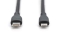 DIGITUS USB 2.0 Kabel Typ C-Lightning Silikon 2m MFI schwarz
