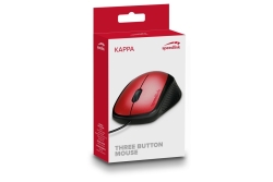 Speedlink Maus KAPPA, USB, rot retail