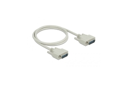 DELOCK Serielles Kabel D-Sub15 Stecker zu Stecker 1 m