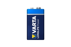 Varta Batterie LONGLIFE Power 9V Block 6LP3146 2 Blister 2St
