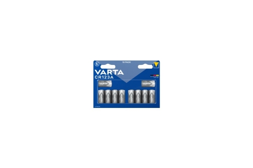 Varta Batterie Photo Lithium Cylindrical CR123A Blister 10