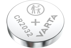 Varta Batterie Knopfzelle CR2032 3V 220mAh Lithium Blis.5St.