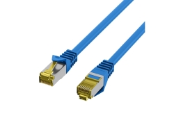 EFB RJ45 Patchk. Cat.6a S/FTP LSZH Cat.7 Rohk. 0.15m blau