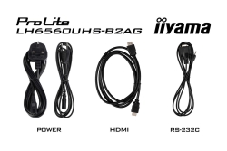 IIYAMA 164.0cm(65) LH6560UHS-B2AG 16:9 3xHDMI+2xUSB Spk (Speditionsversand)