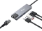 Equip Adapter USB-C->RJ45/2xUSB-A/USB-C/PD 0.25m Alu.