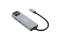 Equip Adapter USB-C->RJ45/2xUSB-A/USB-C/PD 0.25m Alu.