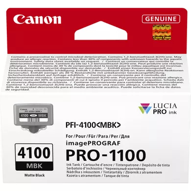 Patrone Canon PFI-4100MBK matte black