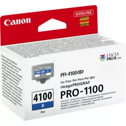 Patrone Canon PFI-4100B blue