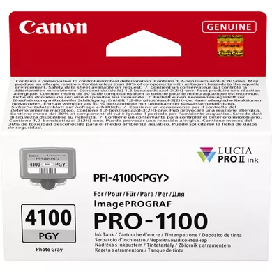 Patrone Canon PFI-4100PG photo grey