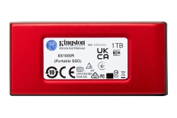SSD 1TB Kingston Portable SSD XS1000 USB3.2 Gen2 Red retail