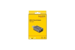 DELOCK Externe USB Soundkarte mit 2 x 3,5 mm Klinkenbuchse