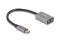 DELOCK Externe USB Type-C Soundkarte mit 2 x 3,5 mm Klink-Bu