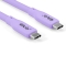 Club3D Lifestyle USB-C Kabel PD 240W,20Gbps 2m lila St/St retail
