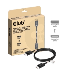 Club3D DP-Kabel 2.1 DP80 zertifiziert 1,6m 10K/8K/4K...