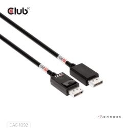 Club3D DP-Kabel 2.1 DP80 zertifiziert 1,6m 10K/8K/4K St/St retail